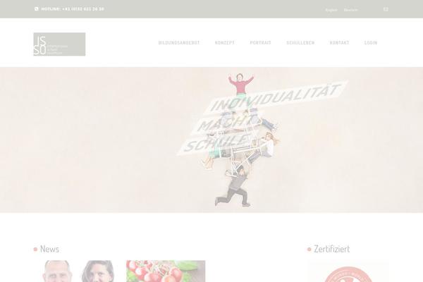 CUPID theme site design template sample