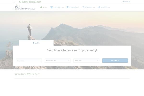 WPJobus theme site design template sample