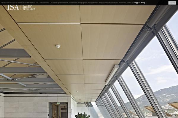 Isa theme site design template sample