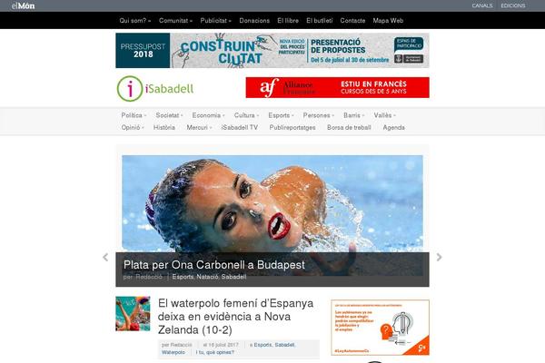 Domino theme site design template sample