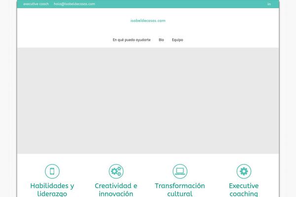 Infinite theme site design template sample