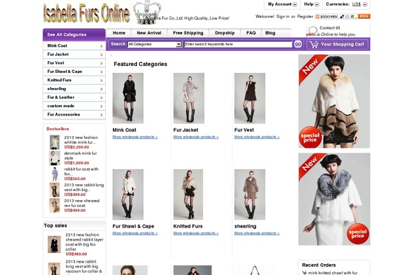 isabellafurs.com site used Woz_default