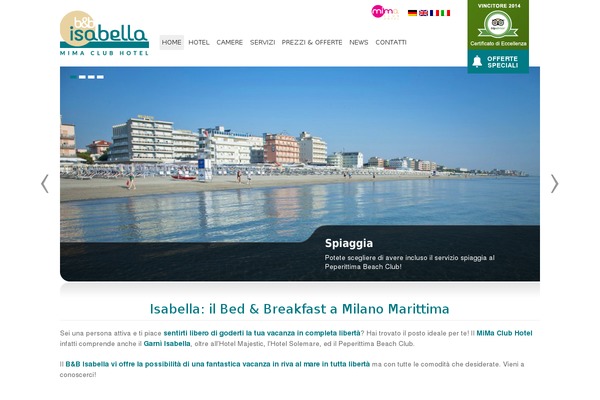 Guesthouse theme site design template sample
