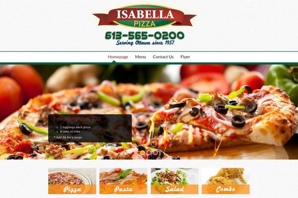Dine & Drink theme site design template sample
