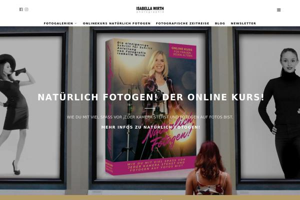 Grandphotography theme site design template sample