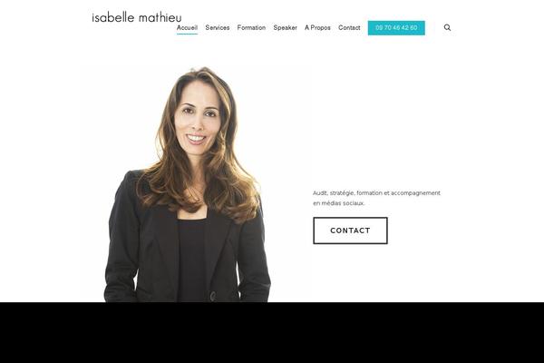 Salient theme site design template sample