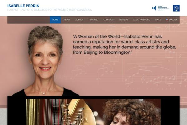 isabelle-perrin.eu site used Honma-pro