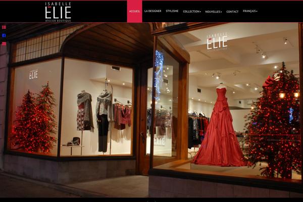 Forte theme site design template sample