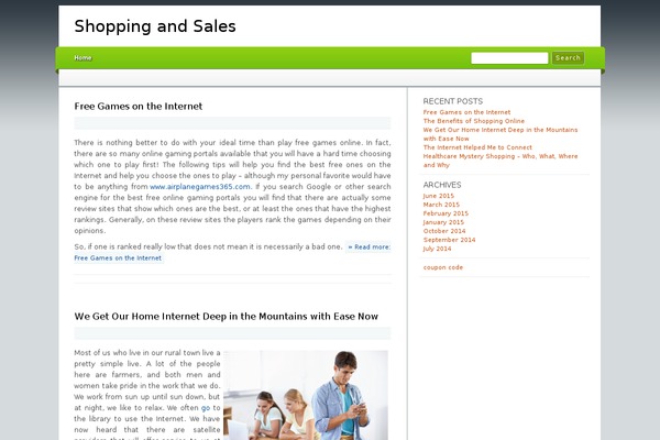 Cordobo theme site design template sample