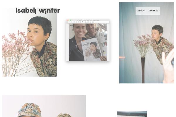 Brooks theme site design template sample