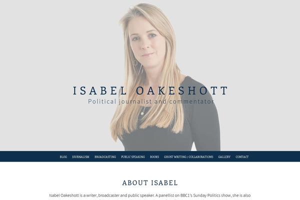 isabeloakeshott.com site used Iowp