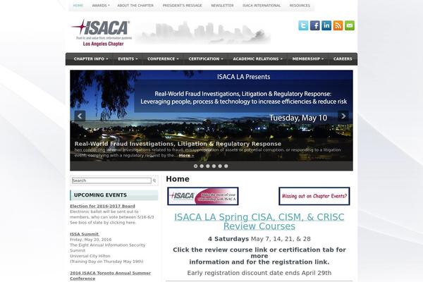 Cale theme site design template sample