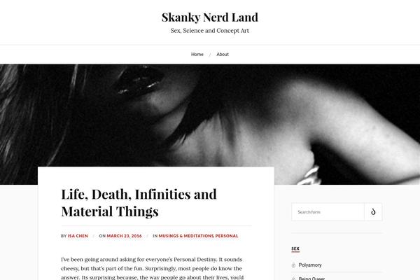 Ryu theme site design template sample