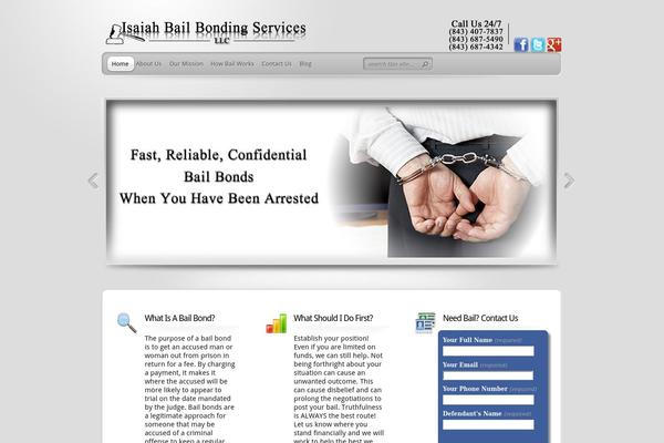 TheProfessional theme site design template sample