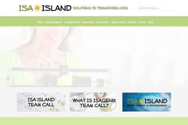 Enterprise Pro theme site design template sample