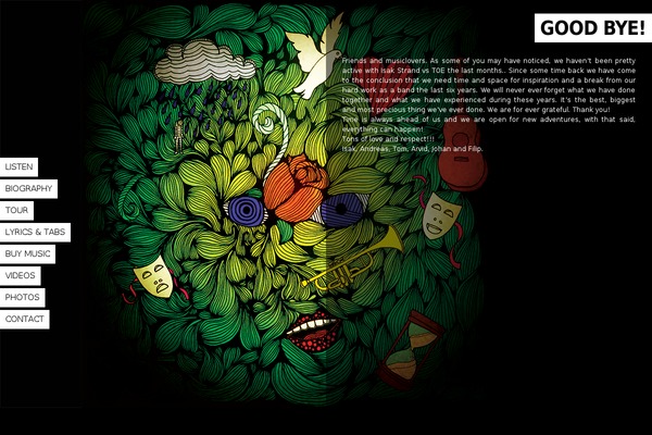 CONTRAST theme site design template sample