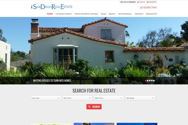 Plymouth theme site design template sample