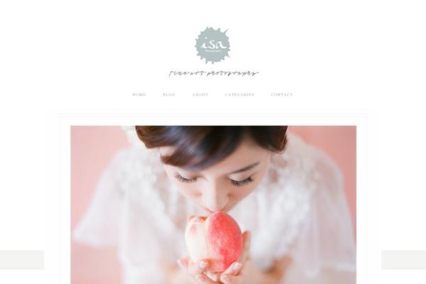 Prophoto4 theme site design template sample