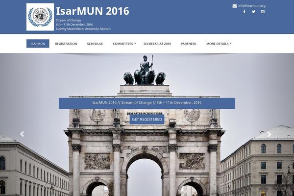 isarmun.org site used Twenty-twelve