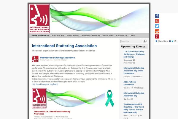 Site using YouTube Embed plugin