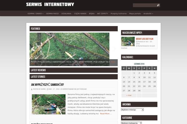 tecblogger theme site design template sample