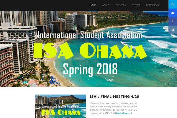 Clearly theme site design template sample