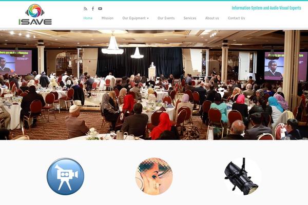 Customizr theme site design template sample