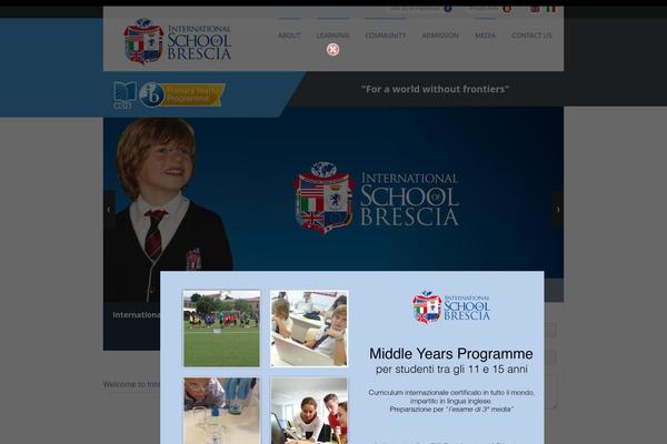 My College theme site design template sample