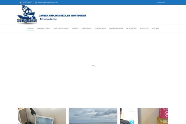 Jupiter Child theme site design template sample