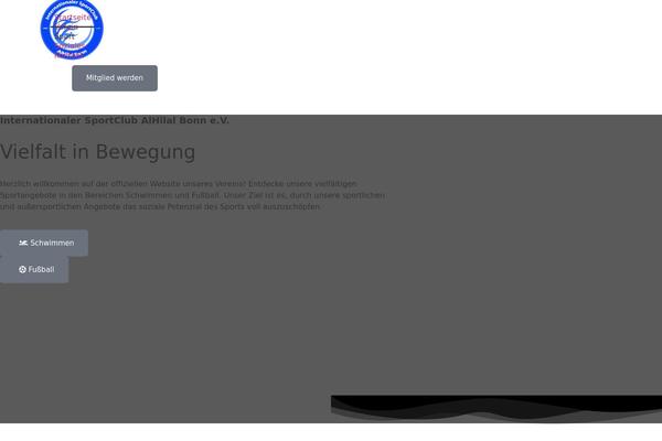 Site using Sport-core-plugin plugin