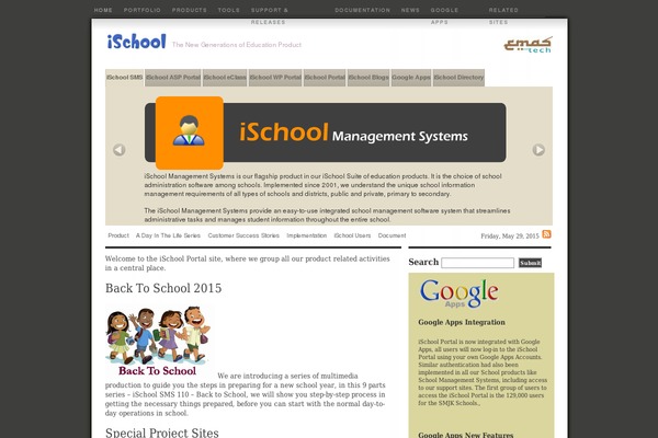 ischool.tv site used Lifestyle2