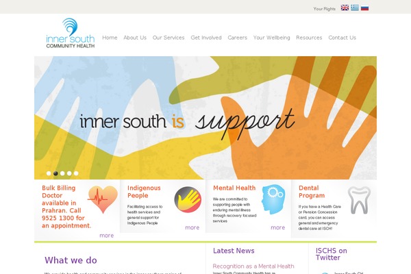 Creator theme site design template sample