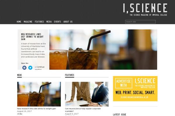 Newsever theme site design template sample