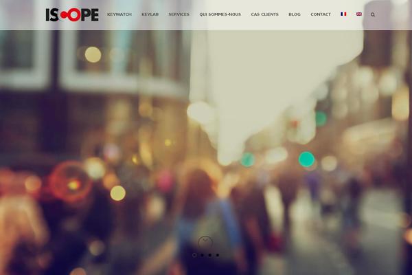 Jupiter theme site design template sample