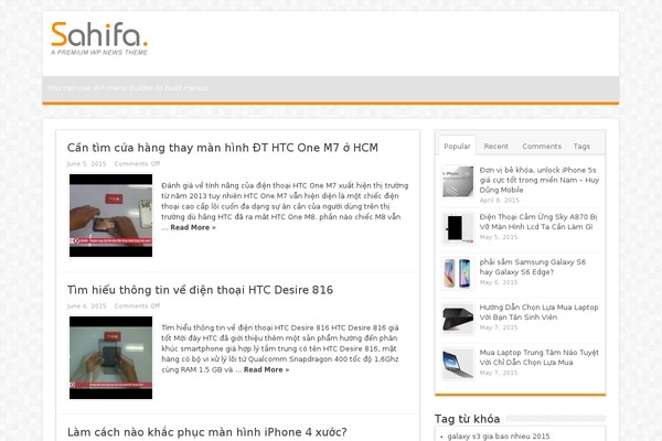 iscsc.vn site used Blog1