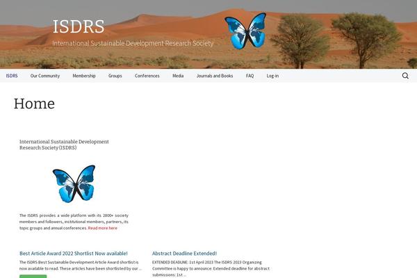 isdrs.org site used 2013 Blue