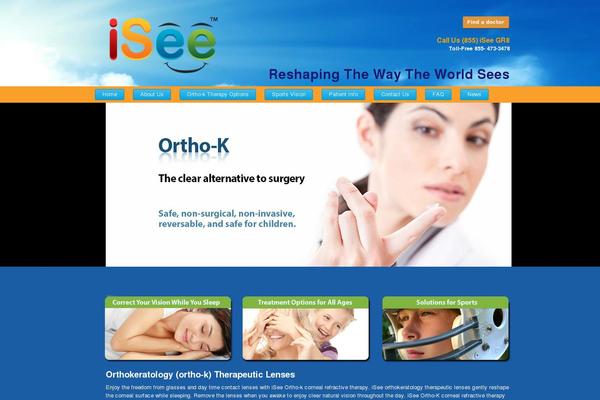 Ascension theme site design template sample