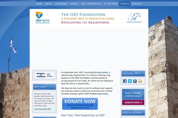 Site using WordPress Content Slide plugin