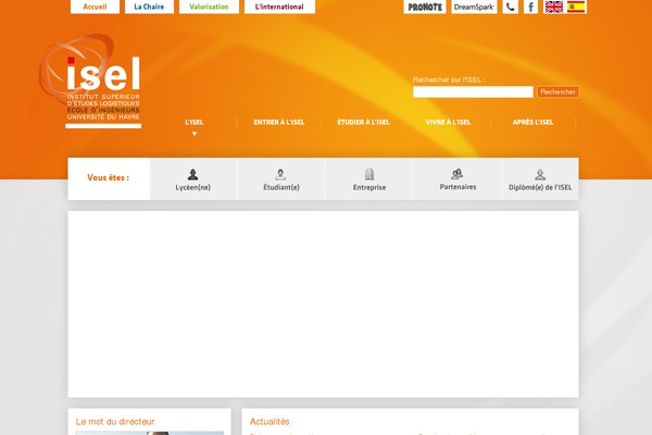 isel theme websites examples