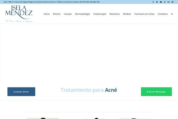 Reina theme site design template sample