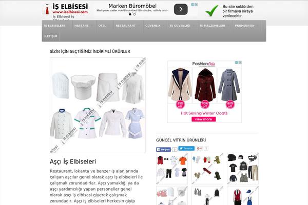 Shelflife theme site design template sample