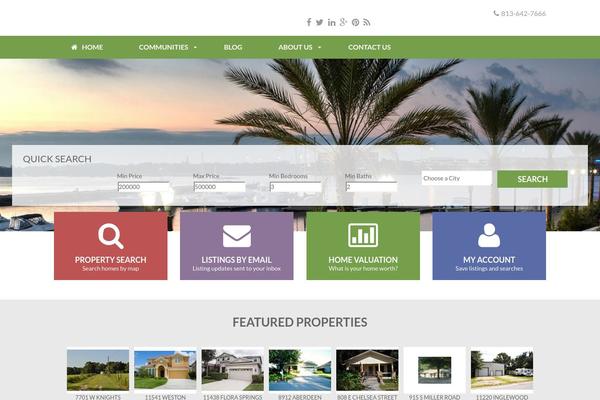 Site using Genesis Agent Profiles plugin