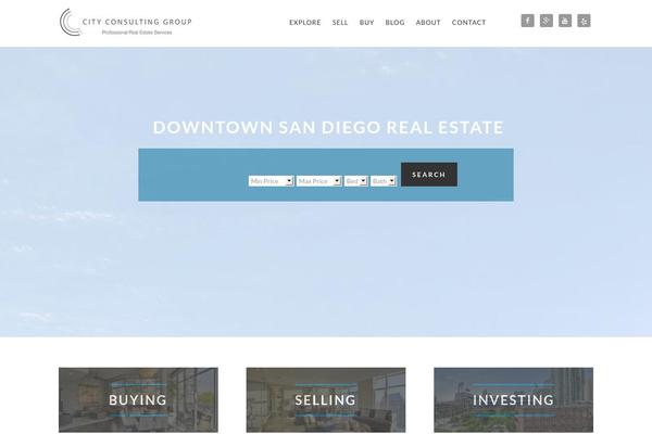 Winning Agent theme site design template sample