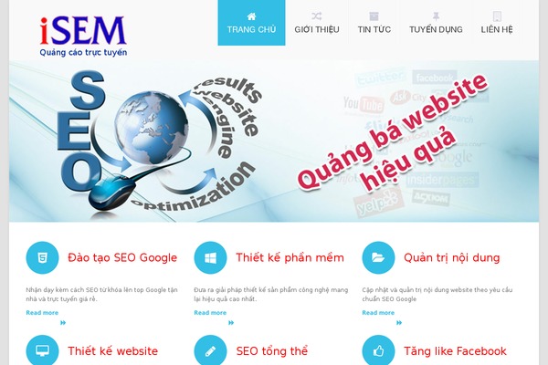 Nictitate theme site design template sample