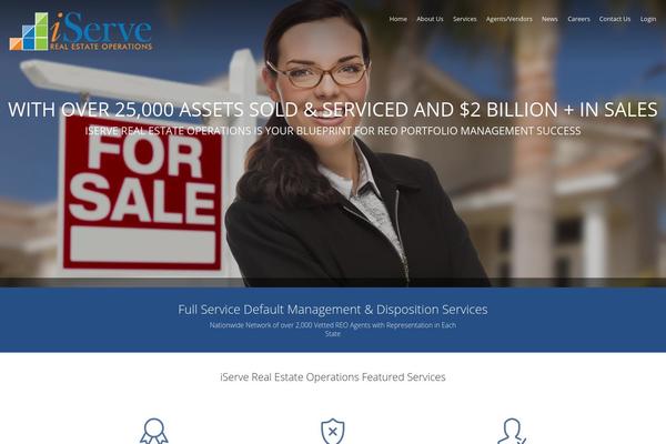 Realeswp theme site design template sample