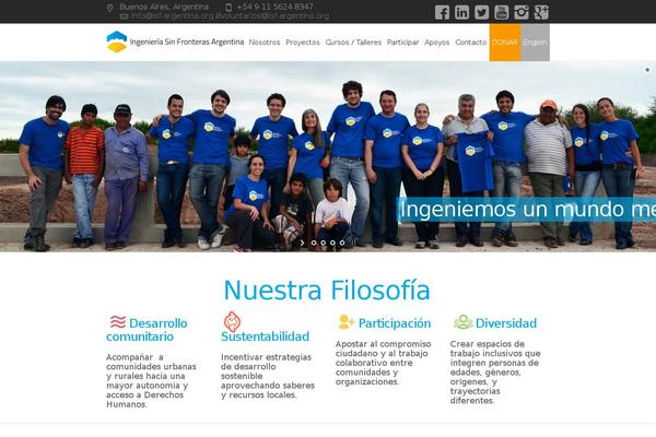 Site using Circles Gallery plugin