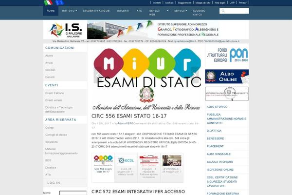 Site using Albo Pretorio On line plugin