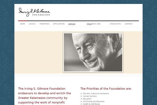 Evermore theme site design template sample