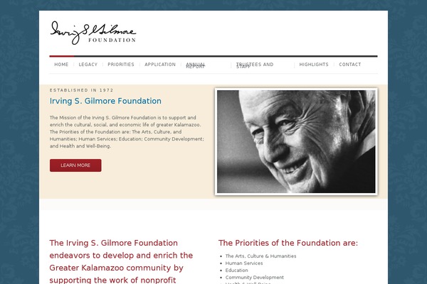Evermore theme site design template sample