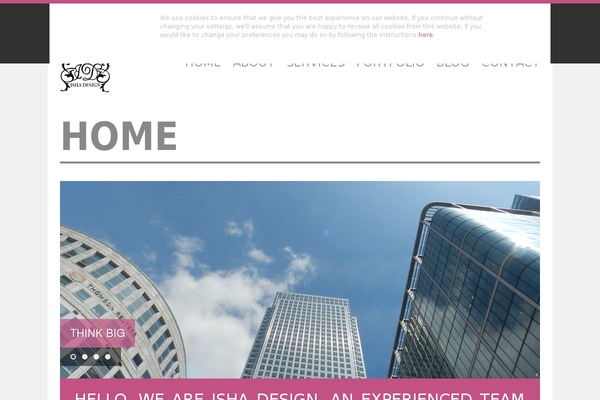 Zig Zag theme site design template sample